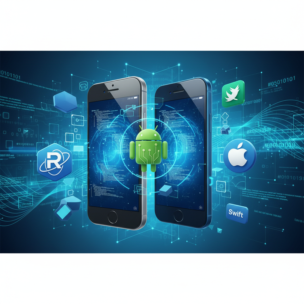 בניית אפליקציה לנייד בישראל 2026 — iOS, Android ואפליקציה היברידית